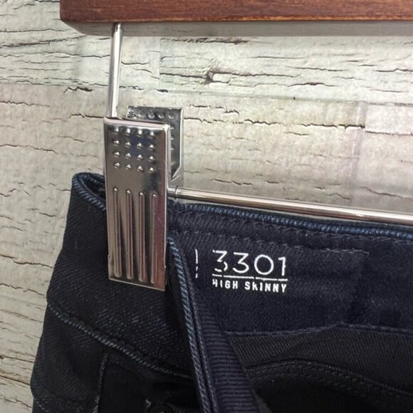 G-Star Raw 3301 High Skinny Jeans blue size 27 - Picture 4 of 9